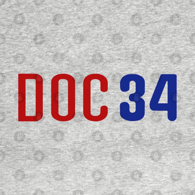 DOC 34, Doc Halladay Philadelphia Baseball by FanSwagUnltd